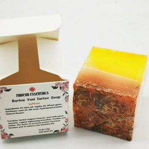 Yoni Herbal Cleansing Bar Soap (Saffron)
